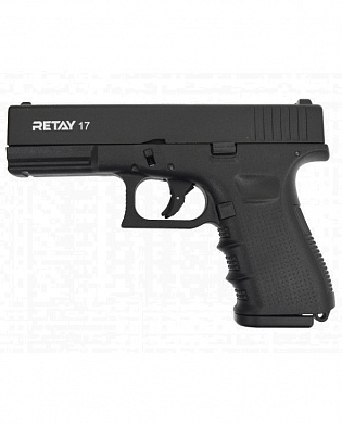 Охолощенный пистолет Retay 17 Glock 9 P.A.K. Black (Черный)