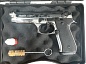 Охолощенный пистолет Retay MOD92 Beretta 9 P.A.K. Nickel (Никель)