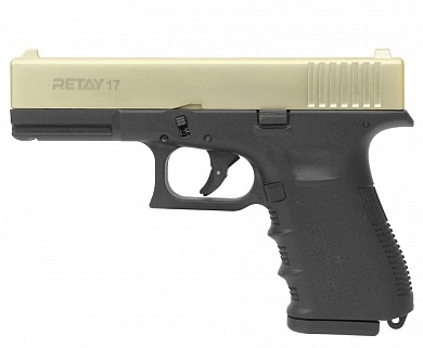 Охолощенный пистолет Retay 17 Glock 9 P.A.K. Satin (Сатин)