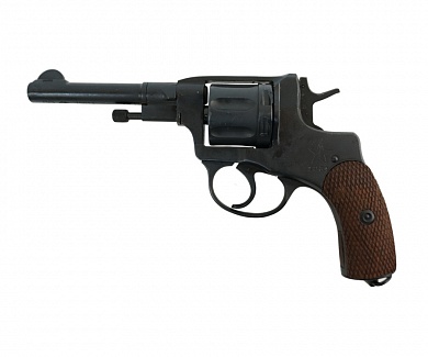 Списанный охолощенный револьвер Наган СХ (СХП)