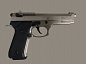 Охолощенный пистолет Retay MOD92 Beretta 9 P.A.K. Satin (Сатин)