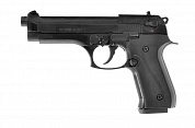 Охолощенный пистолет Beretta B92 СО Матовый черный (СХП)